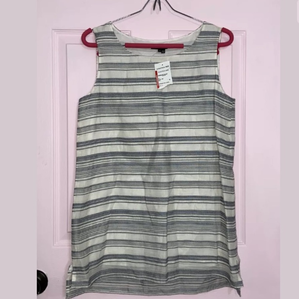 NWT Lafayette 148 New York Tunic Tank Top S